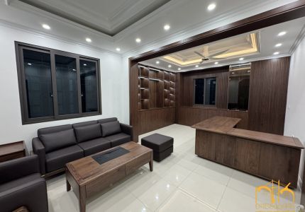 Thi Công Nội Thất Phòng Lãnh Đạo Vũ Xuân Thiều – Long Biên